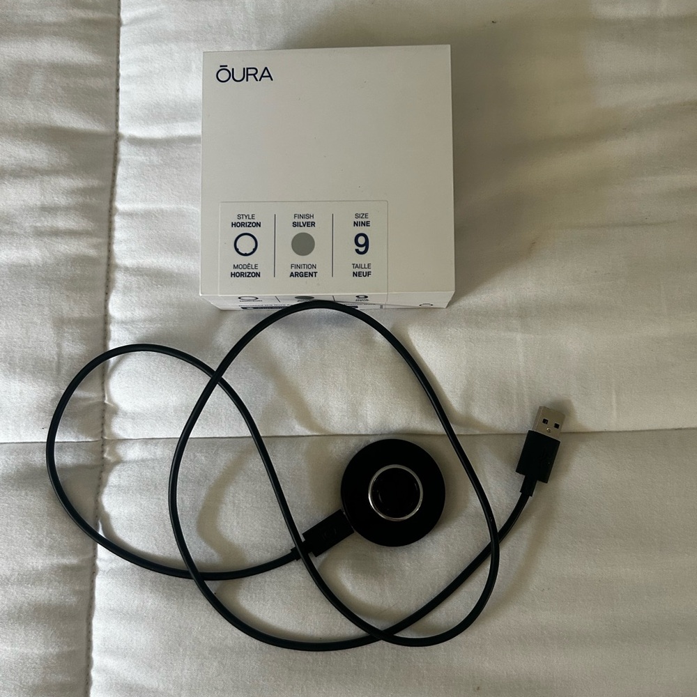 Oura Silver Wellness Ring